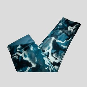 Nike leggings One Lux leggings gray green camo print high rise women size S